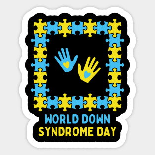 World Down Syndrome Awareness Day Sticker